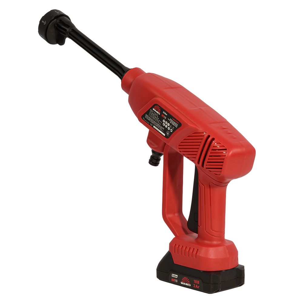 Мийка високого тиску акумуляторна 1 АКБ та ЗП Vitals Am 1830n-1Kit 243496