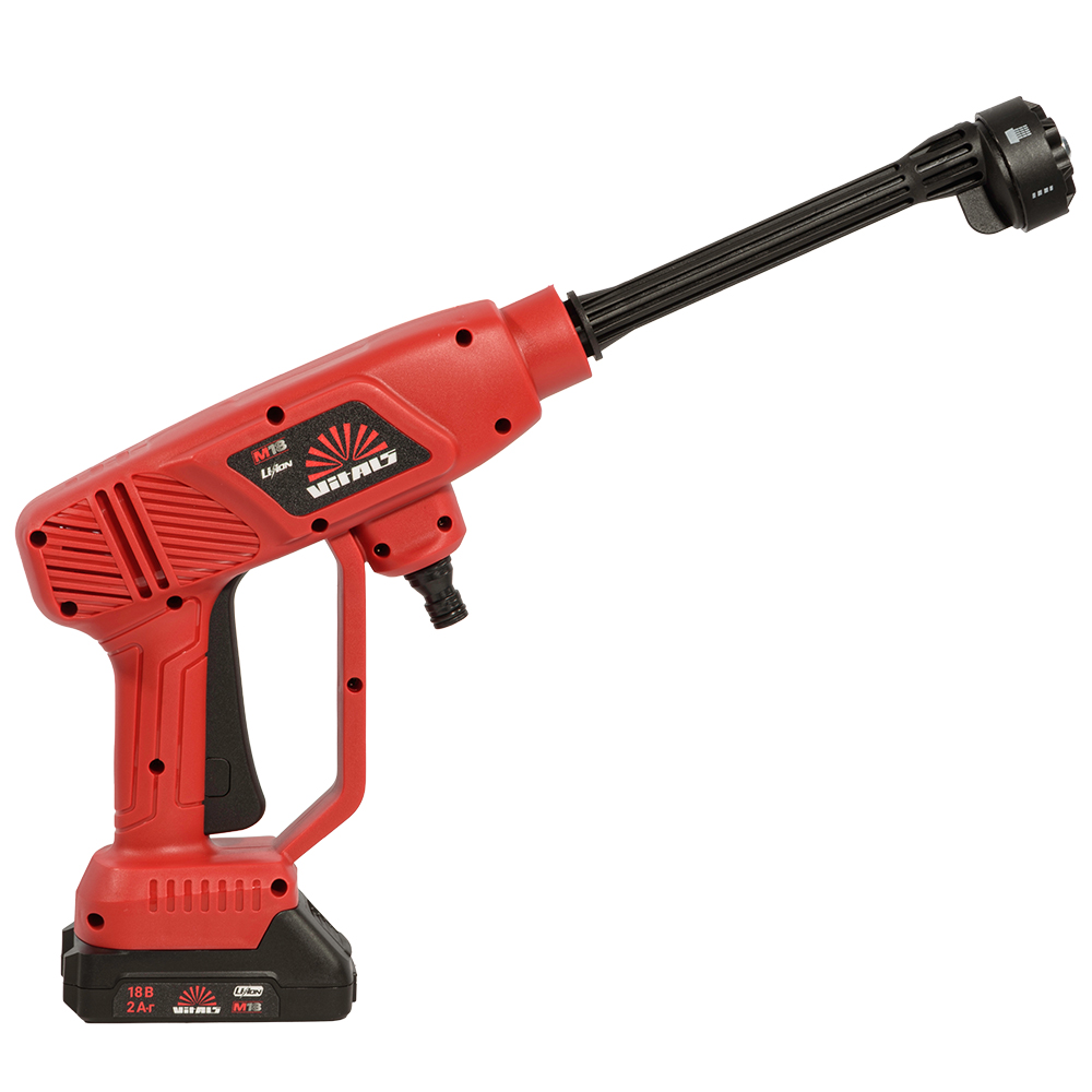 Мийка високого тиску акумуляторна 1 АКБ та ЗП Vitals Am 1830n-1Kit 243496