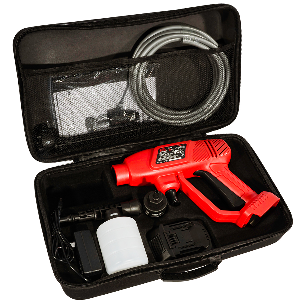 Мийка високого тиску акумуляторна 1 АКБ та ЗП Vitals Am 1830n-1Kit 243496