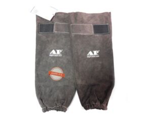 Нарукавники зварювальника шкіряні Brown 40см AP.9101