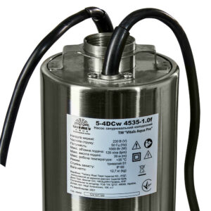 Насос заглибинний колодязний Vitals Aqva PRO 5-4DCw 4535-1.0f AMT 149017