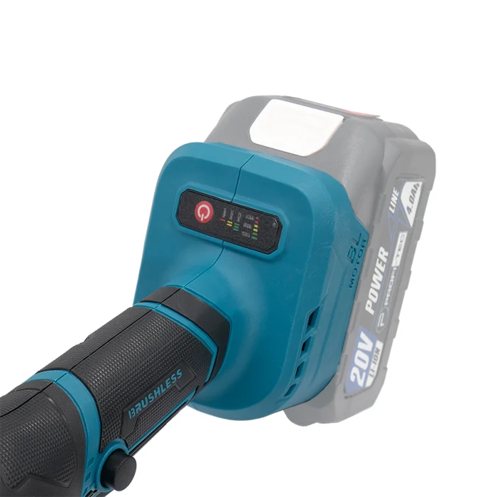 Акумуляторна кутова шліфмашина PROFI-TEC PGA202/ NSK(20 В, безщітков 20V/125 мм/1 акб та ЗП 007600