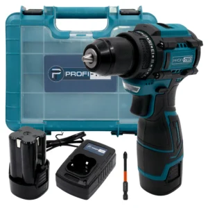 Акумуляторний шуруповерт PROFI-TEC PCD35168BL 16.8V/35Hm/2*2.0Ar/ЗП/кейс PT-006293