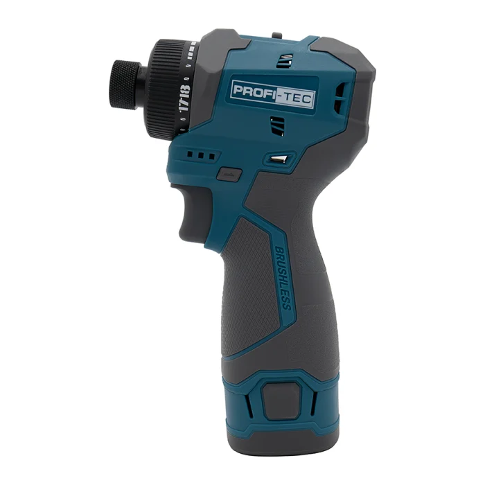 Акумуляторний шуруповерт PROFI-TEC PPCD5516Q 16B/55Hm/2*2.0Ar/ЗП/кейс 007152