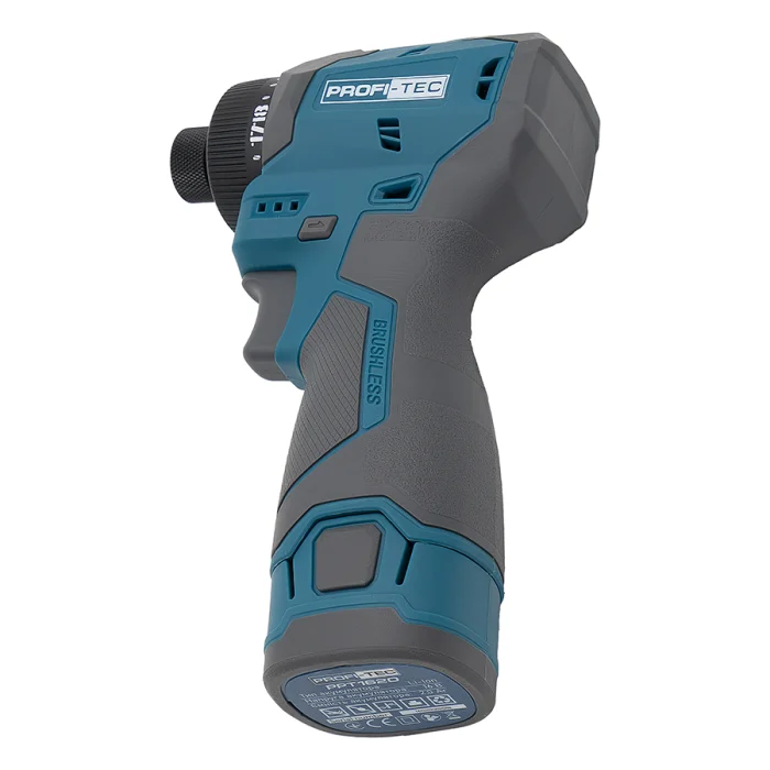 Акумуляторний шуруповерт PROFI-TEC PPCD5516Q 16B/55Hm/2*2.0Ar/ЗП/кейс 007152