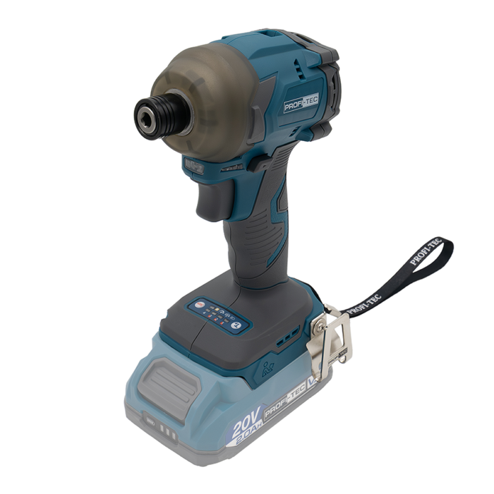 Гвинтоверт акумуляторний імпульсний 260Нм PROFI-TEC PPID2620 2АКБ/ЗП/кейс 007132