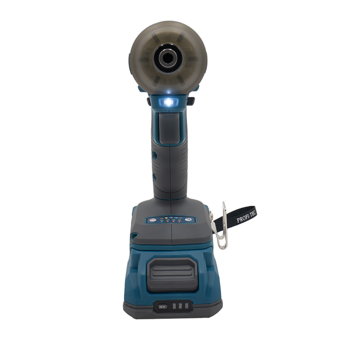 Гвинтоверт акумуляторний імпульсний 260Нм PROFI-TEC PPID2620 2АКБ/ЗП/кейс 007132