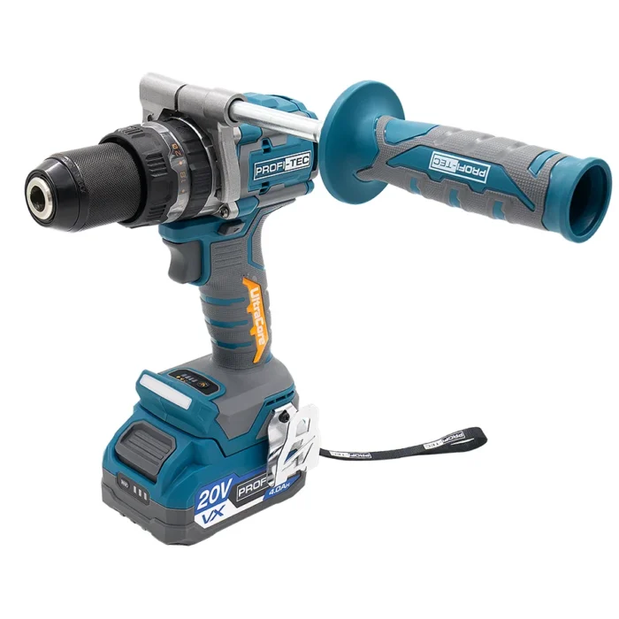 Акумуляторний шуруповерт PROFI-TEC PPCD16020 UltraCore160Hm/2АКБ/ЗП/кейс 007179