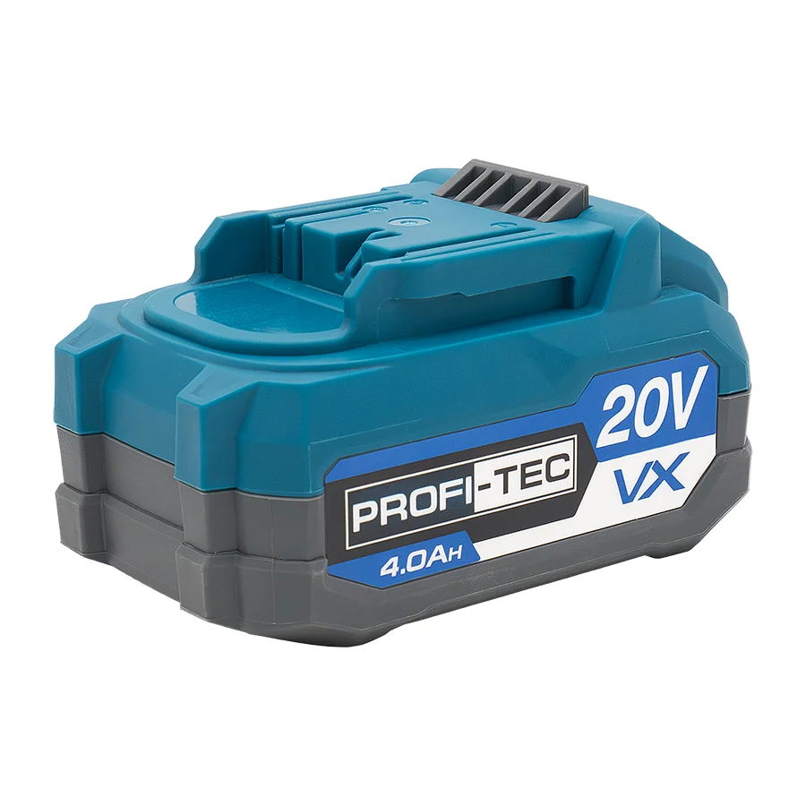 Акумуляторна батарея PROFI-TEC PT2040VX POWERLine (20 В / 4.0 Аг, високострумова, з індикато)007021