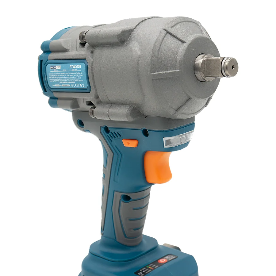 Аккумуляторний гайковерт PROFI TEC PTW1003 (1×PT2040VX (4.0 Ач), зарядний пристрій, кейс) 008146