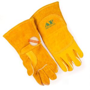 Рукавиці зварювальника MMA/MIG/TIG  9750XL ЖОВТІ  АР 9750XL
