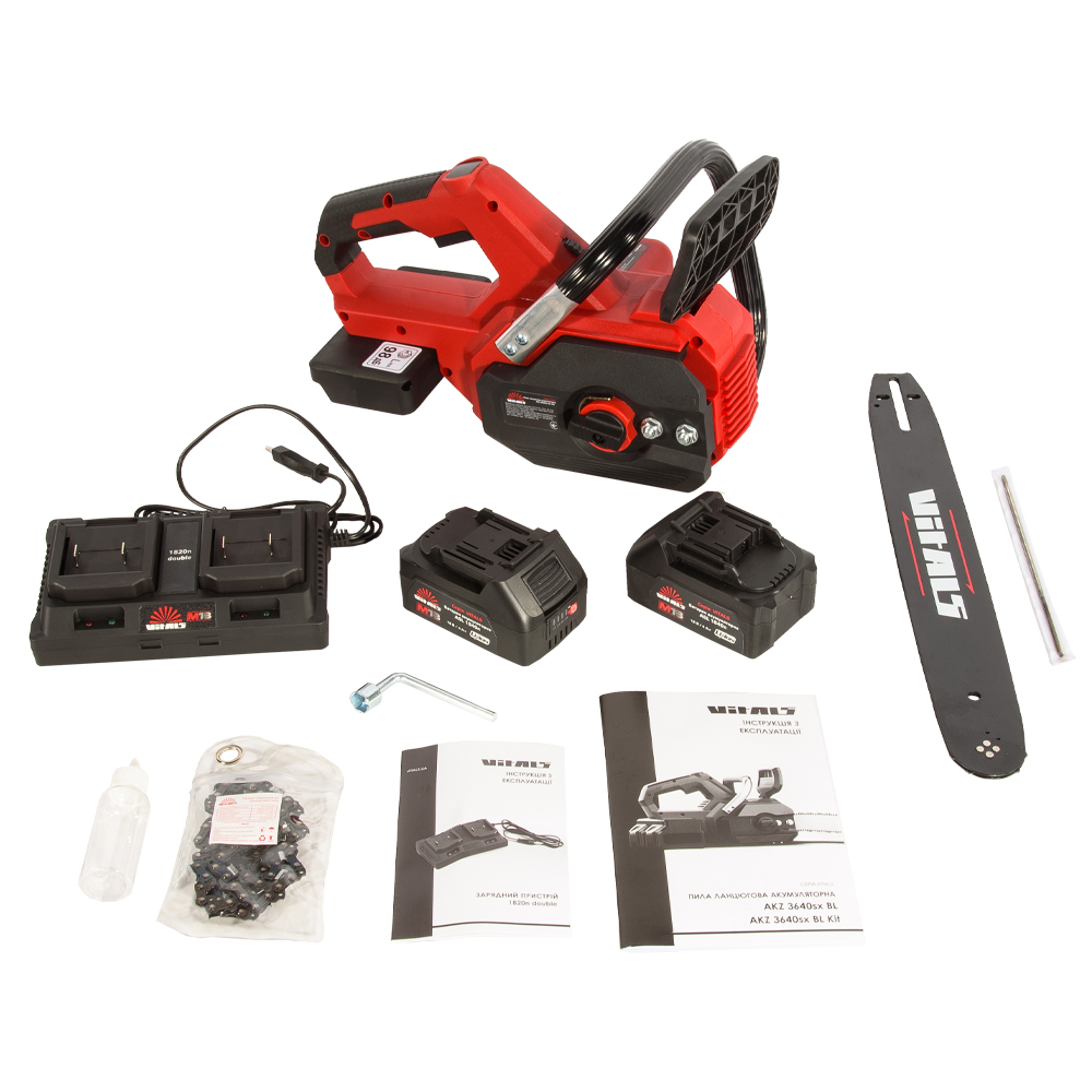 Пилка акумуляторна Vitals Master AKZ 3640sx BL Kit 241132