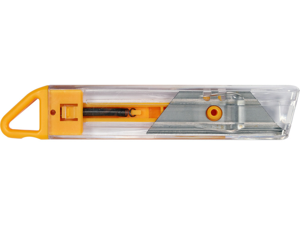 Ніж з трапецевидним лезом безпечний 130*24мм/лезо 61*19мм VOREL 76035