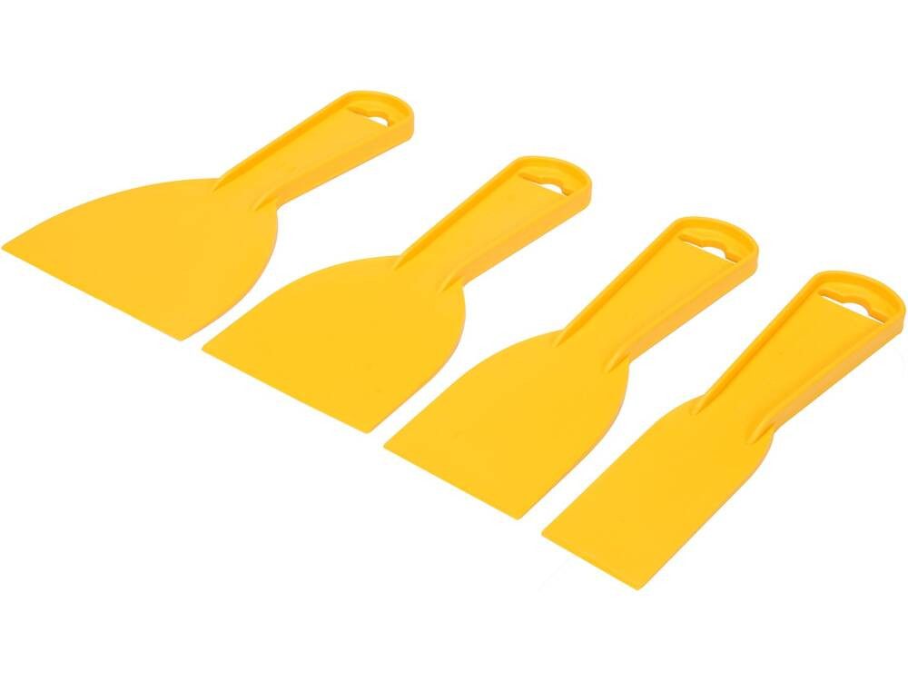 Шпателі пластикові VOREL 40 60 80 100мм 4шт. 05980