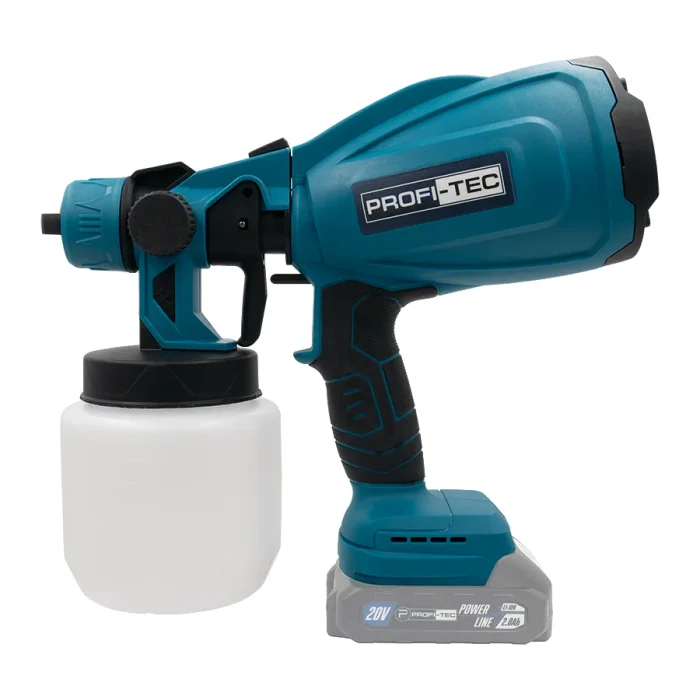 Фарбопульт акумуляторний PROFI-TEC PSG80020 2 АКБ та ЗП 006610