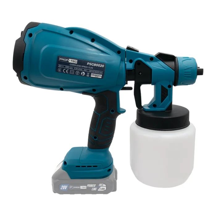 Фарбопульт акумуляторний PROFI-TEC PSG80020 2 АКБ та ЗП 006610
