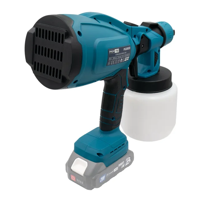 Фарбопульт акумуляторний PROFI-TEC PSG80020 2 АКБ та ЗП 006610