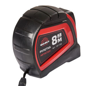 Рулетка 25 мм*8 м  АВТОСТОП Vitals Master 181730