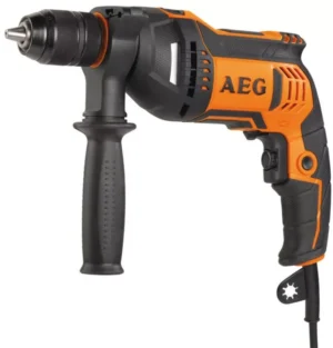 Дриль ударний мережевий AEG 705Вт самозатискний патронФ-13ммсумка SBE705RE