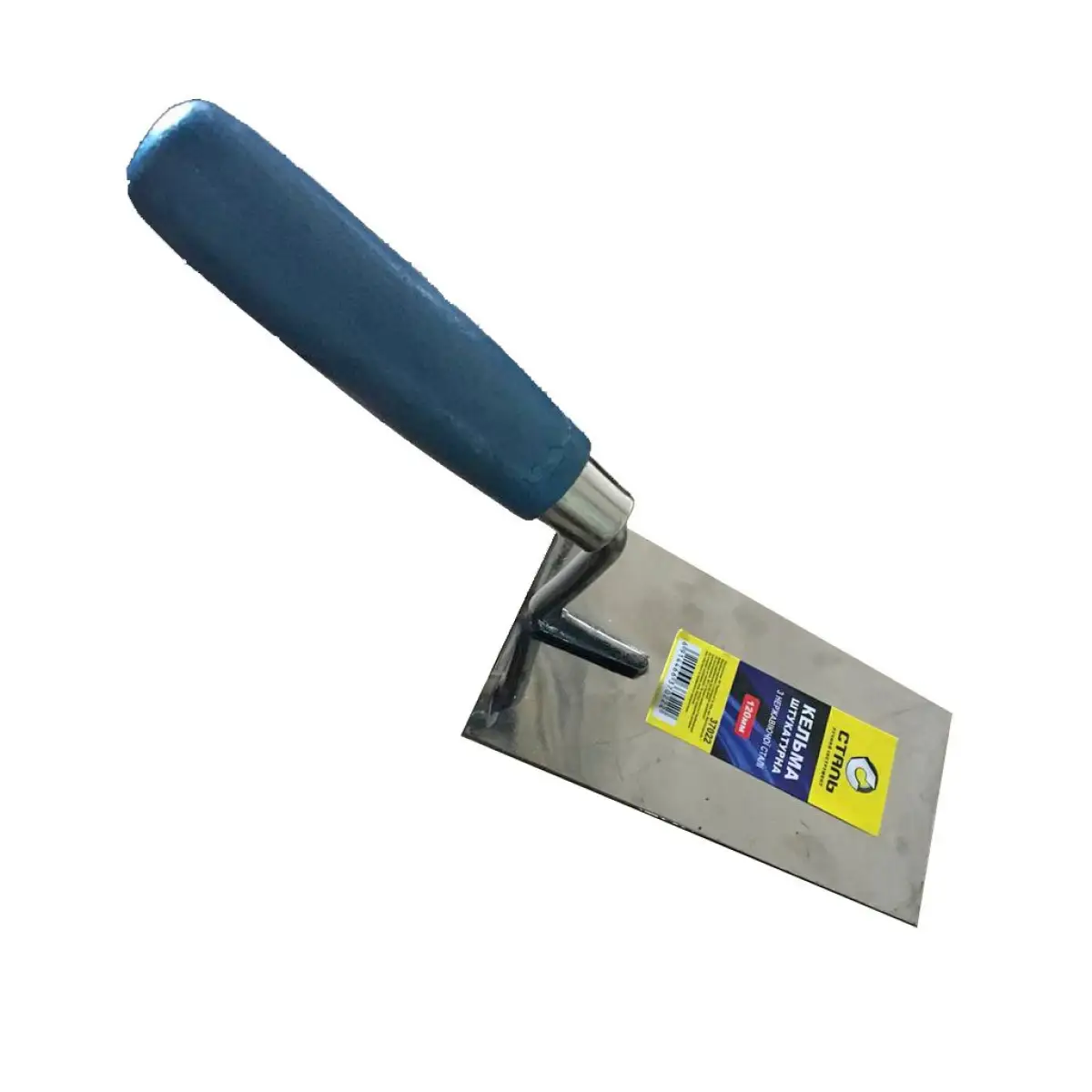 Кельма штукатурна нержавійка 160мм*84мм Сталь 37024