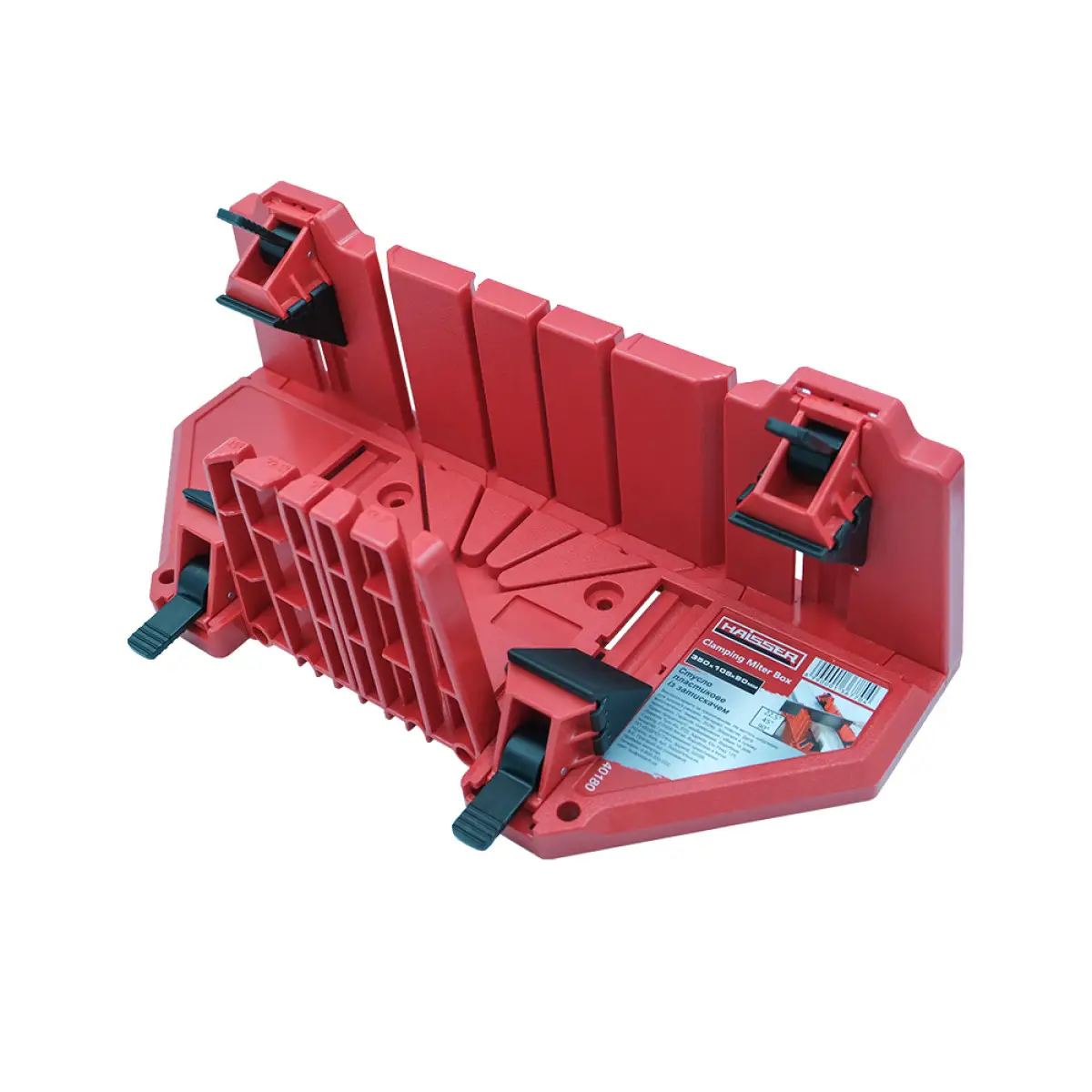 Стусло пластикове із затискачем 350*105*90 мм HAISSER 136770/40180