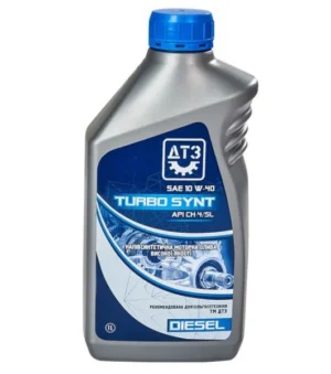 Олива  моторна ДТЗ TURBO SYNT IESEL 10W-40 API CH-4SL каністра 1л ПЕ