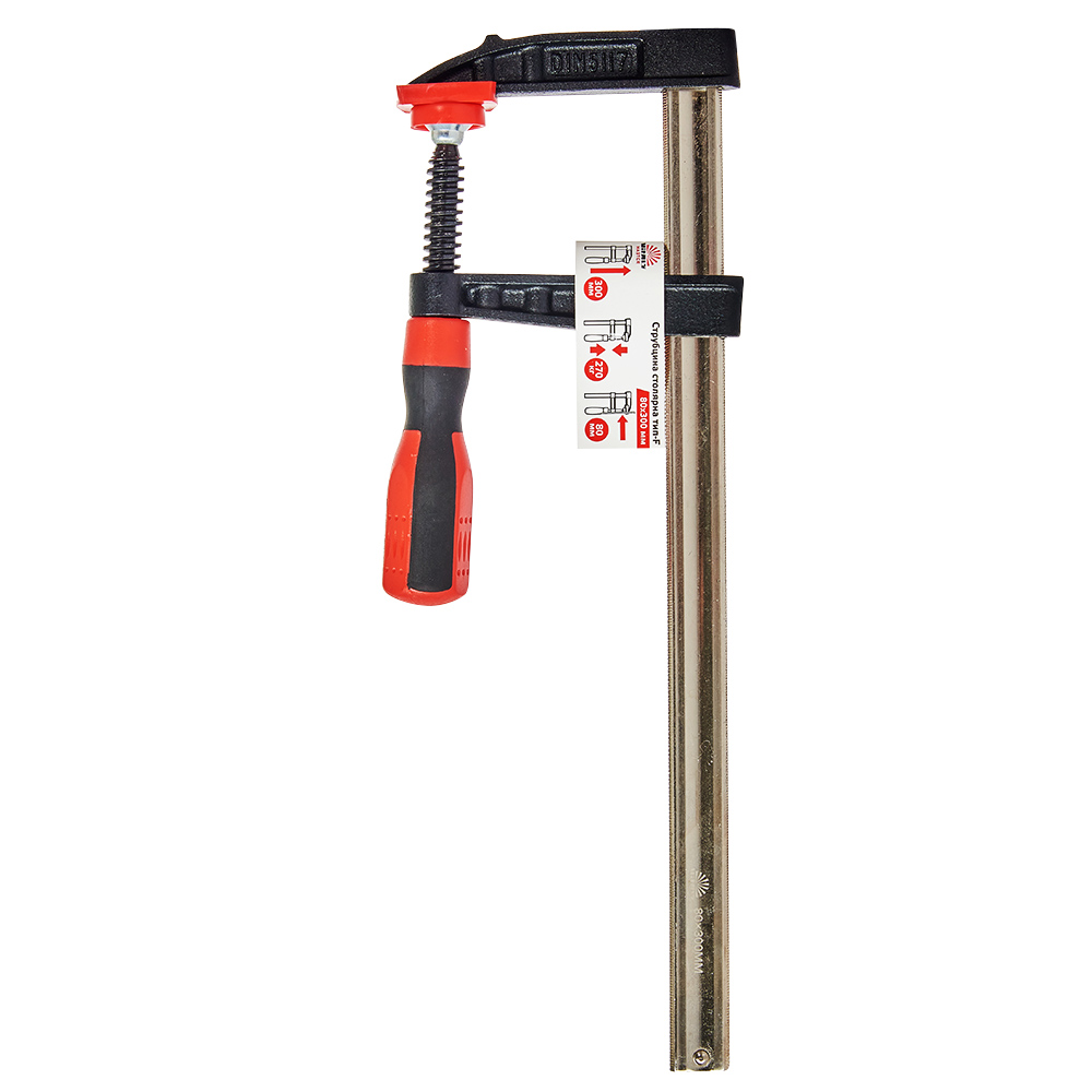 Струбцина столярна тип-F 80*300 мм Vitals Master 178576