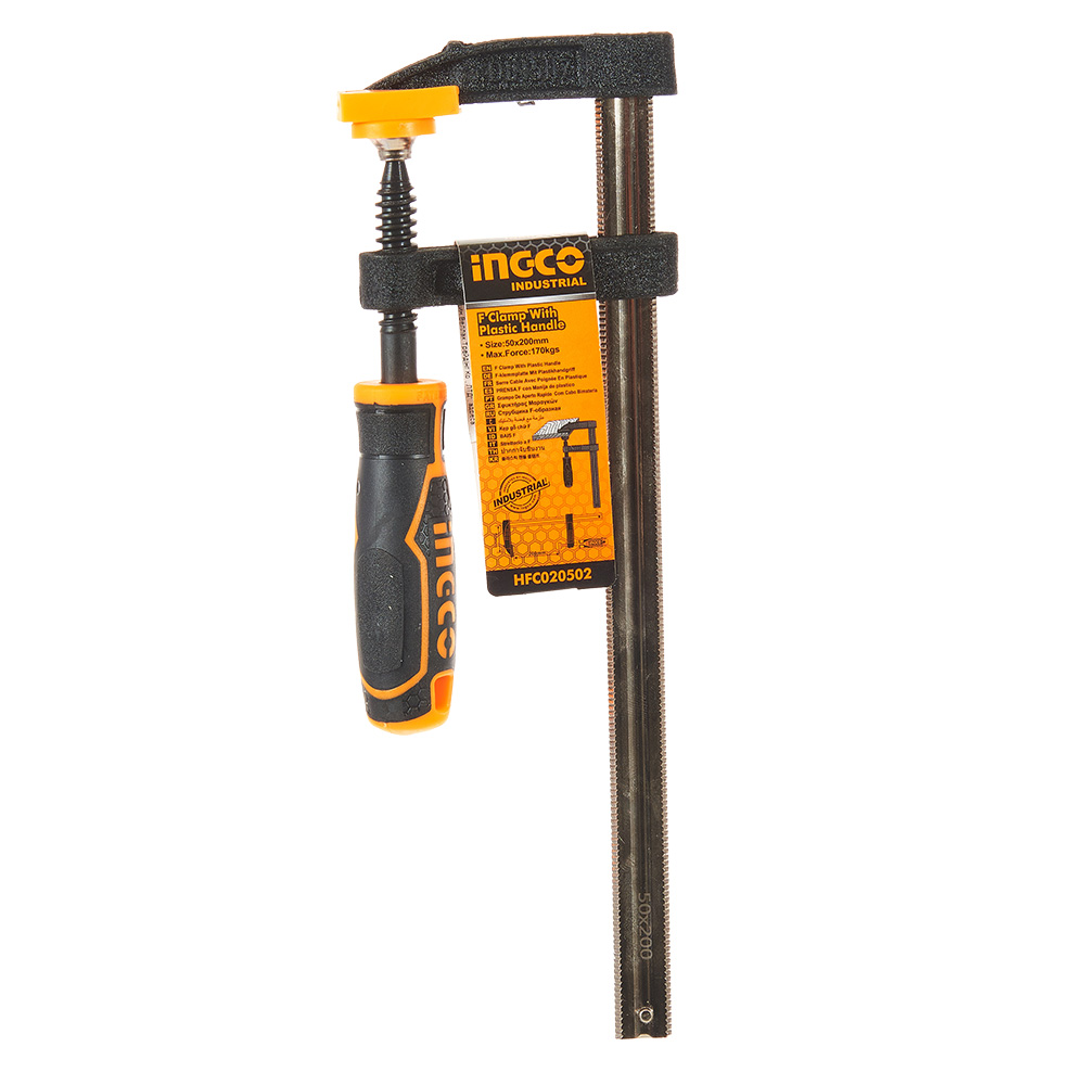 Струбцина столярна тип F 50*150 мм INGCO INDUSTRIAL HFC020501
