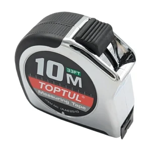 Рулетка професійна 10м*25мм TOPTUL IAAE2510