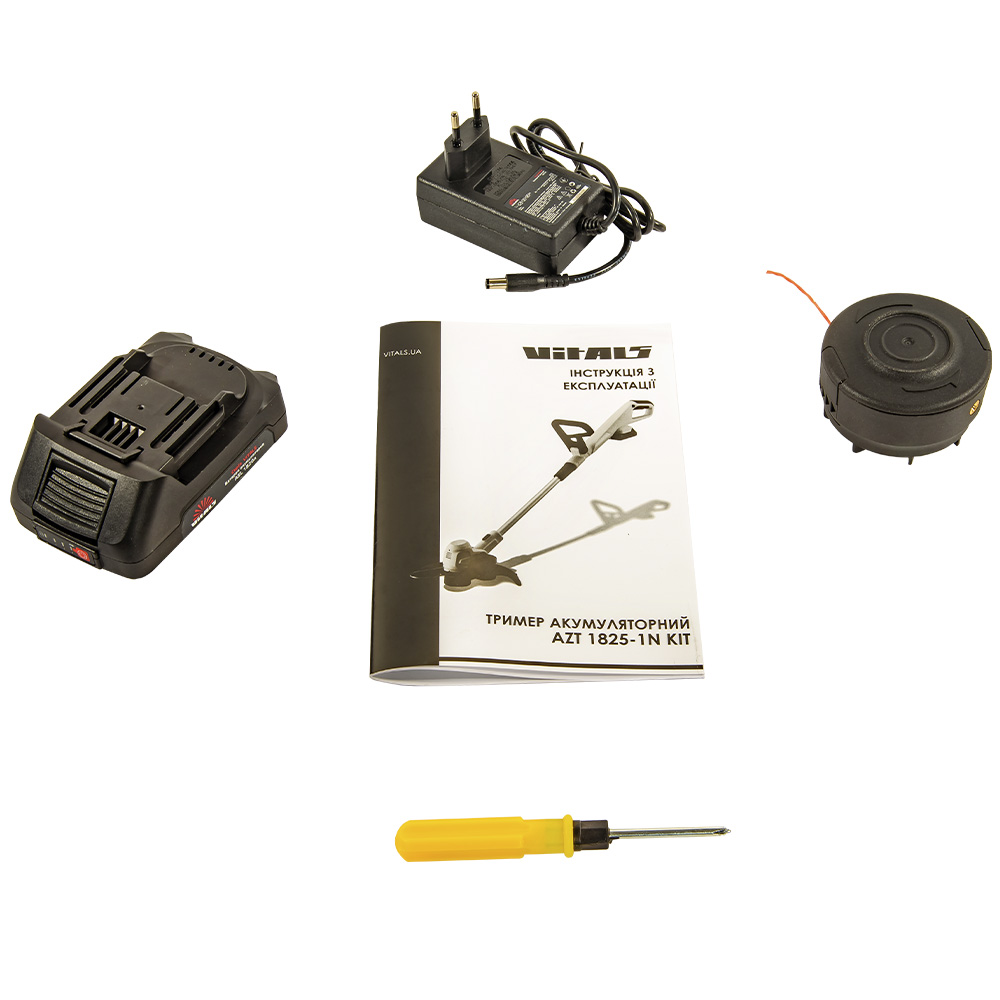 Коса акумуляторна Vitals AZT 1825-1n Kit 223825