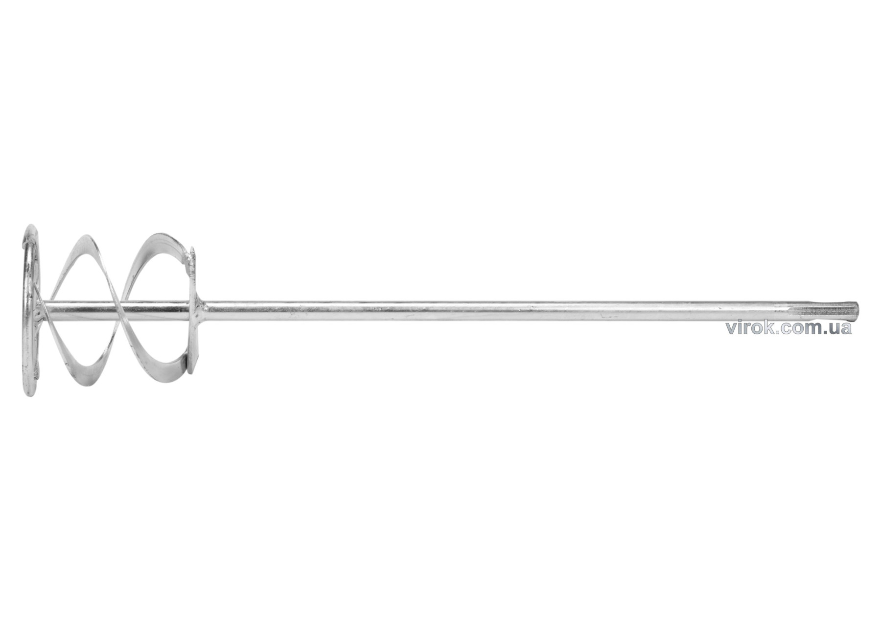 Міксер спіральний оцинк. VOREL SDS+ Ф=80 мм L=400 мм 09096