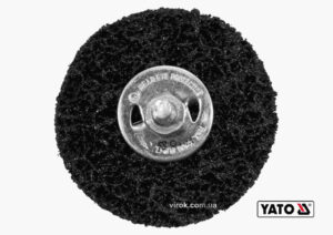 Щітка з синтетичного волокна в дриль YATO YT-47801 для дрилі шпиндель Ф = 6мм  Ф = 75мм