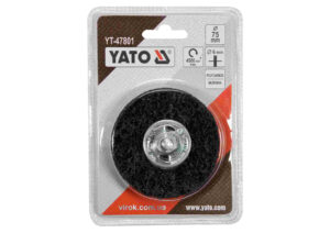 Щітка з синтетичного волокна в дриль YATO YT-47801 для дрилі шпиндель Ф = 6мм  Ф = 75мм