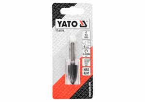 Фреза конусна по металу YATO,для дриля,Д=13*25-55мм,з шпінделем 6 мм(YT-61716)