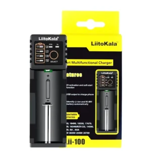 Зарядний пристрій LiitoKala Lii-100 універсвльне USB 14500/16340/18650/26650
